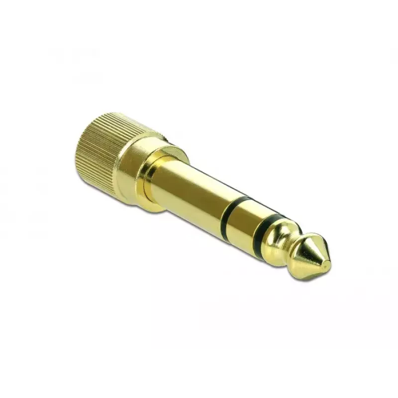 Adaptador DeLOCK 66390 3,5 mm a 6,35 mm oro