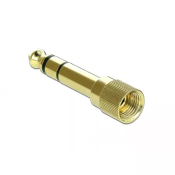 Adaptador DeLOCK 66390 3,5 mm a 6,35 mm oro