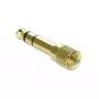 Adaptador DeLOCK 66390 3,5 mm a 6,35 mm oro