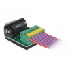 Conector de cables DeLOCK 66321 1 x serie Sub-D 9 1 x 9 polos negro verde plata amarillo