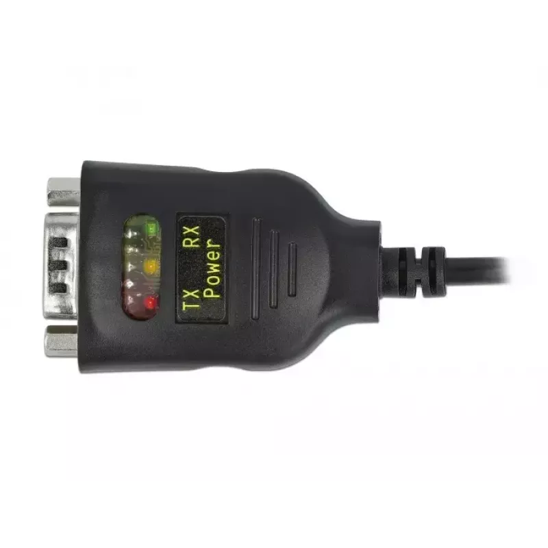 Adaptador USB Type-C a 1 x serie RS-232 DB9 DeLOCK 64038