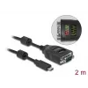 Adaptador USB Type-C a serie DB9 DeLOCK 90414