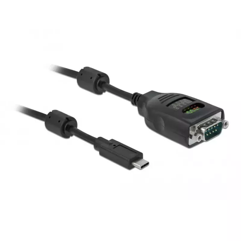 Adaptador USB Type-C a serie DB9 DeLOCK 90414