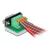 Conector de cable D-Sub9 DeLOCK 66555 verde plata