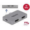 Adaptador dual HDMI DeLOCK 64123 para MacBook