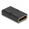 Adaptador HDMI DeLOCK conector hembra a conector hembra 8K 60 Hz metal