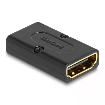 Adaptador HDMI DeLOCK conector hembra a conector hembra 8K 60 Hz metal