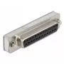 Adaptador de bucle DeLOCK RS-232/422/485 DB25 conector hembra