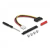 Adaptador DeLOCK M.2 Key A+E a PCIe x8 NVMe en ángulo con cable de 20 cm