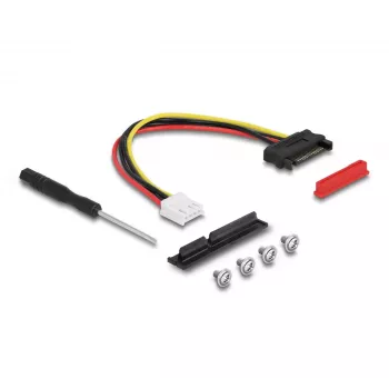 Adaptador DeLOCK M.2 Key A+E a PCIe x4 NVMe en ángulo con cable de 20 cm