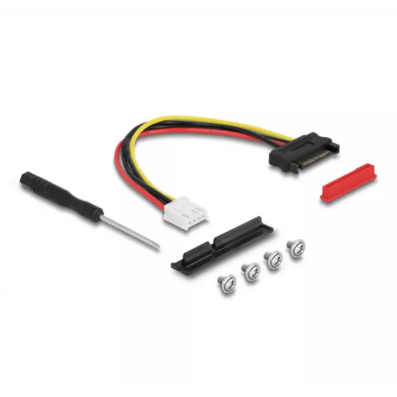 Adaptador DeLOCK M.2 Key A+E a PCIe x4 NVMe en ángulo con cable de 20 cm