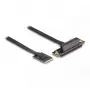 Adaptador DeLOCK M.2 Key A+E a PCIe x4 NVMe en ángulo con cable de 20 cm