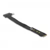 Adaptador DeLOCK M.2 Key M a U.2 SFF-8639 NVMe con cable de 20 cm