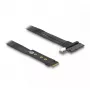 Adaptador DeLOCK M.2 Key M a U.2 SFF-8639 NVMe con cable de 20 cm