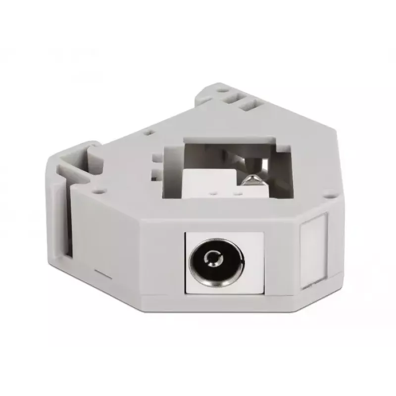 Módulo Keystone DELOCK 87159, gris/blanco, conexión hembra, conexión por borne, 60,1 × 59,4 × 21,6 mm