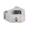 Módulo Keystone DELOCK 87160 — conector F a conector F, gris, 60,1×59,4×21,6 mm