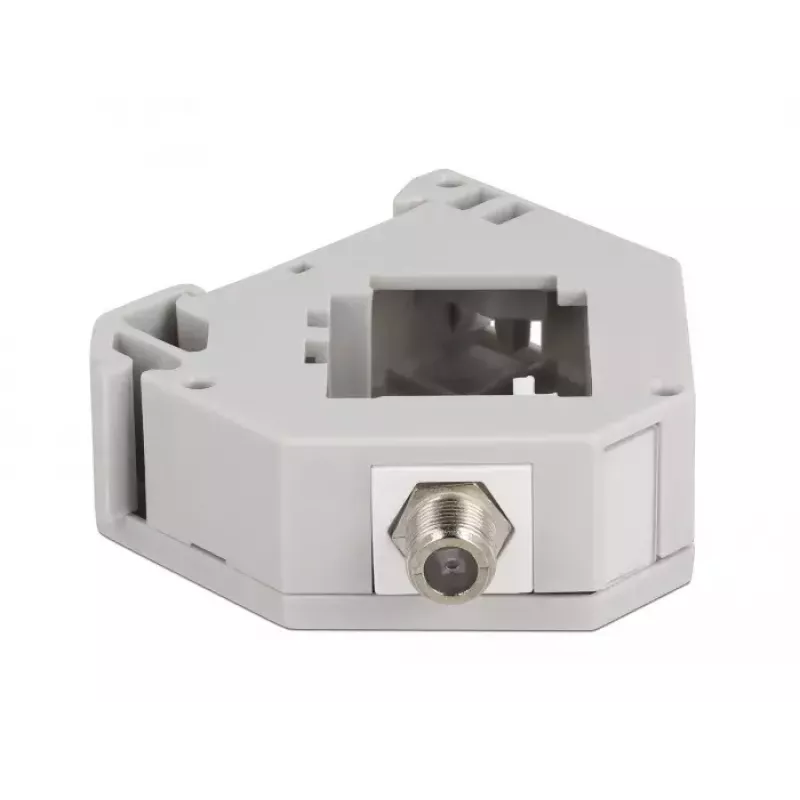 Módulo Keystone DELOCK 87160 — conector F a conector F, gris, 60,1×59,4×21,6 mm