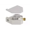 Módulo Keystone DELOCK 87162 — borne de conexión a borne de conexión, gris/blanco, 60,1 × 59,4 × 21,6 mm
