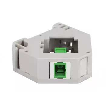 Módulo Keystone DELOCK 87165 — adaptador SC a SC, verde/gris/blanco, 60,1×59,4×21,6 mm