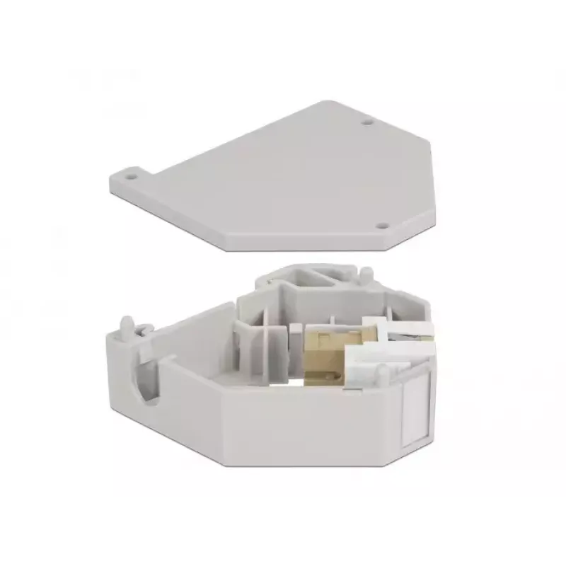 Módulo Keystone DELOCK 87167 — adaptador SC a SC, gris, 60,1×59,4×21,6 mm