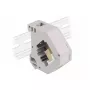Módulo Keystone DELOCK 87167 — adaptador SC a SC, gris, 60,1×59,4×21,6 mm