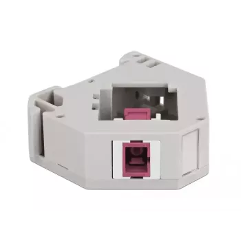 Delock 87182 Módulo Keystone para carril DIN adaptador SC Simplex, violeta