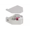 Delock 87182 Módulo Keystone para carril DIN adaptador SC Simplex, violeta