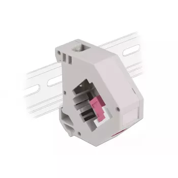 Delock 87182 Módulo Keystone para carril DIN adaptador SC Simplex, violeta