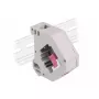 Delock 87182 Módulo Keystone para carril DIN adaptador SC Simplex, violeta