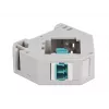 Módulo Keystone DELOCK 87194 con acoplamientos LC a LC, aqua/gris/blanco, 60,1×59,4×21,6 mm