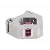 Módulo Keystone DELOCK 87195 con conexiones LC a LC, gris/violeta/blanco, 60,1×59,4×21,6 mm