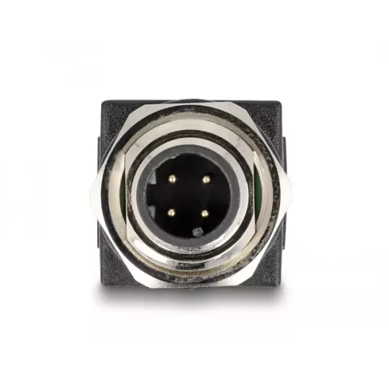 DeLOCK 60061 cambiador de género de cable M12 RJ-45 negro