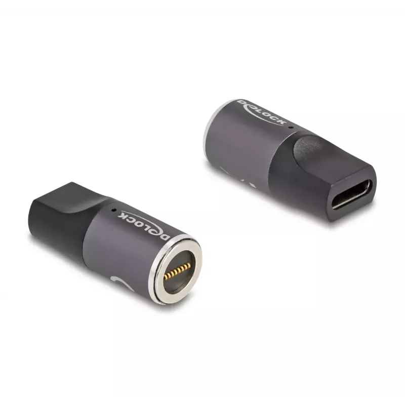Adaptador DeLOCK cable de carga para portátil USB Type-C hembra a conector de 8 pines