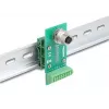 Adaptador de módulo de transferencia DeLOCK M12 8 polos codificado A conector hembra a regleta de bornes de 9 polos