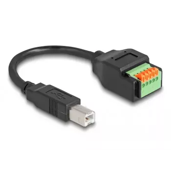 DeLOCK USB Type-C 2.0 hembra a adaptador de regleta 66457
