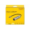 DeLOCK Adaptador USB Type-C a HDMI 4K 60 Hz USB Type-A USB Type-C PD 92 W