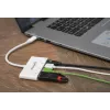 Manhattan 163552 hub USB 3.0, 4 puertos (3x USB-A, 1x USB-C), con puerto USB-C Power Delivery