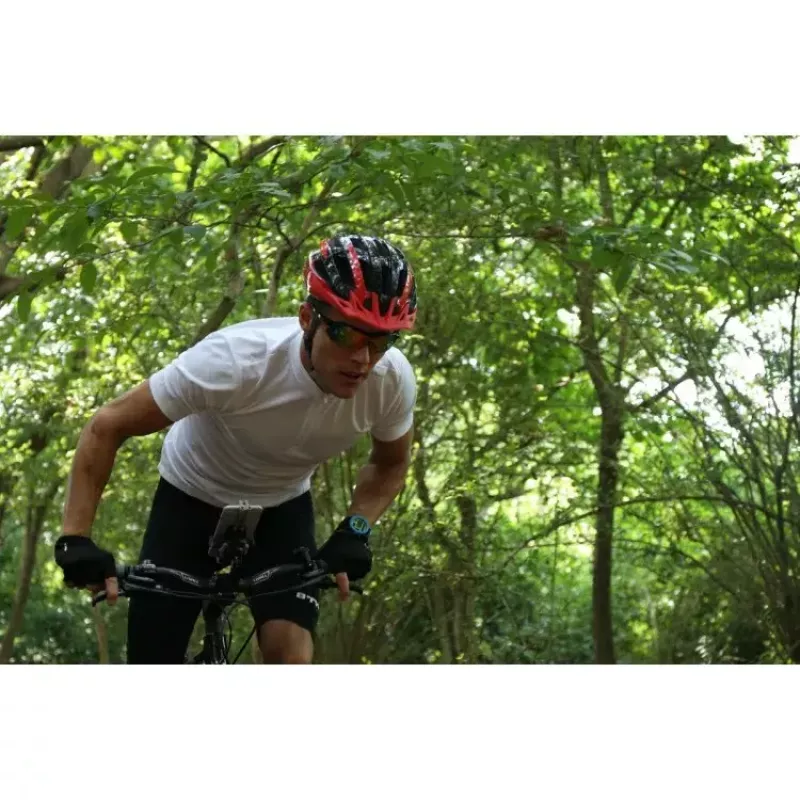 Livall MT1 Neo casco de bicicleta MTB Bluetooth, 58-62 cm, LED/SOS/Intercom, rojo (MT1NEO-L-RED)