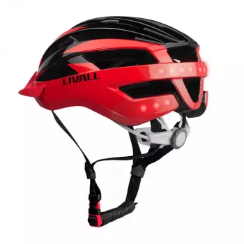 Casco de media concha Livall MT1 Neo Negro Carcasa rígida Gloss