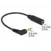Cable de audio DeLOCK 0,175 m 2,5 mm/3,5 mm