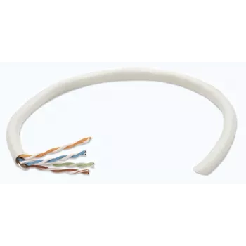 Intellinet Cable de red a granel Cat5e, 24 AWG, hilo macizo, 305 m, Gris, Cobre, U/UTP, Caja