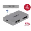 Adaptador Dual DisplayPort DeLOCK 64001 para MacBook