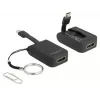 Adaptador de cable de vídeo DeLOCK 63942 USB Type-C a HDMI 0,03 m