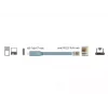 DeLOCK 89892 cable de USB 2.0 Type-C a serie RS-232 RJ45, 5 m, gris