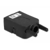 Conector de cables DeLOCK 66258 VGA 15 pines regleta de bornes de 10 pines negro