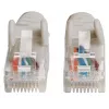 Cable de red patch Intellinet, Cat6, 20 m, gris, CCA, U/UTP, PVC, RJ45, contactos dorados, protección de la lengüeta, funda antipinzamiento, garantía de por vida