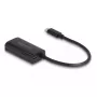 Adaptador de cambio de género de cable DeLOCK 61026 USB-C a RJ45 negro