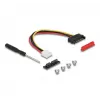 Adaptador DeLOCK M.2 Key A+E a PCIe x1 NVMe en ángulo 20 cm cable