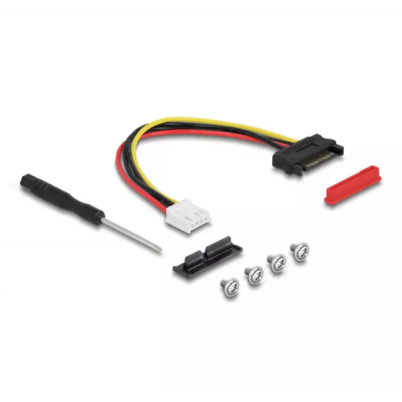 Adaptador DeLOCK M.2 Key A+E a PCIe x1 NVMe en ángulo 20 cm cable