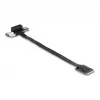 Adaptador DeLOCK M.2 Key A+E a PCIe x1 NVMe en ángulo 20 cm cable